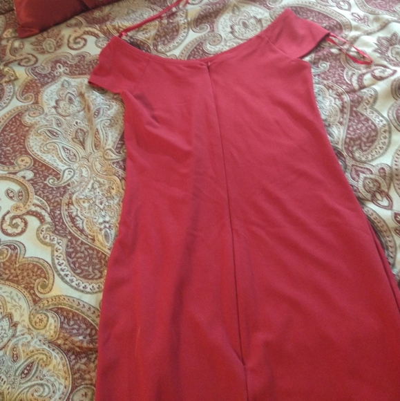 Size xs Red le chateau body cocoon dress - Picture 14 of 16